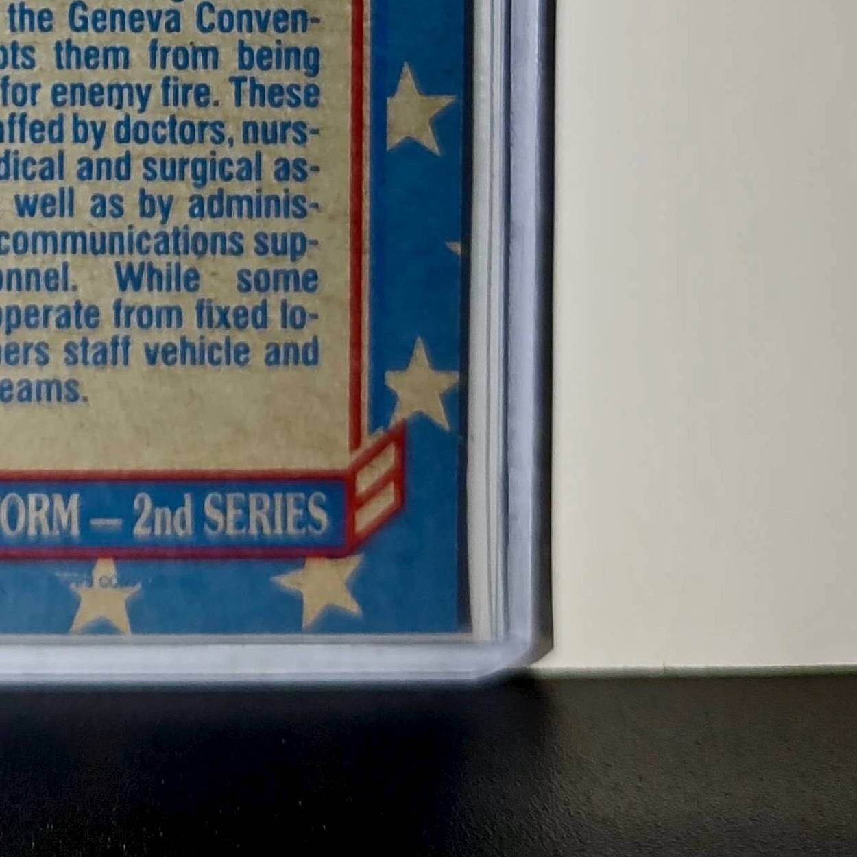 Medical Support 1991 Topps Desert Storm #153 Card