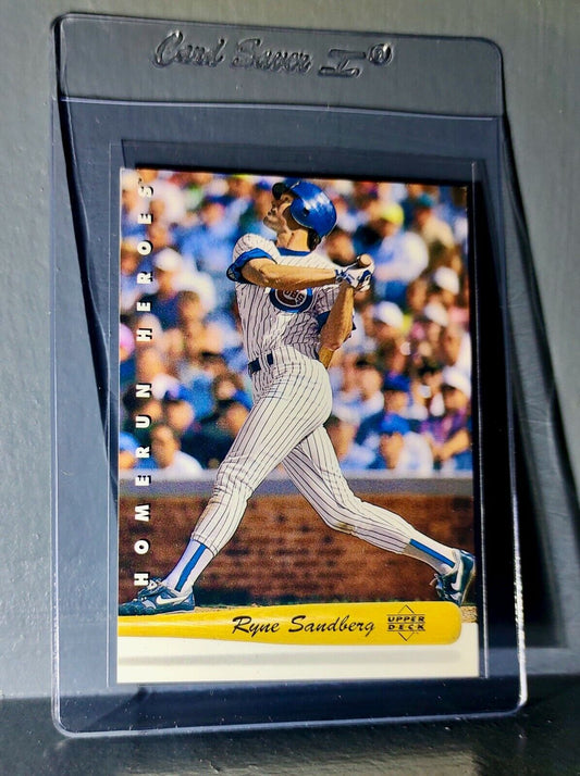 1992 Ryne Sandberg Upper Deck Baseball Card #HR11 Homerun Heroes