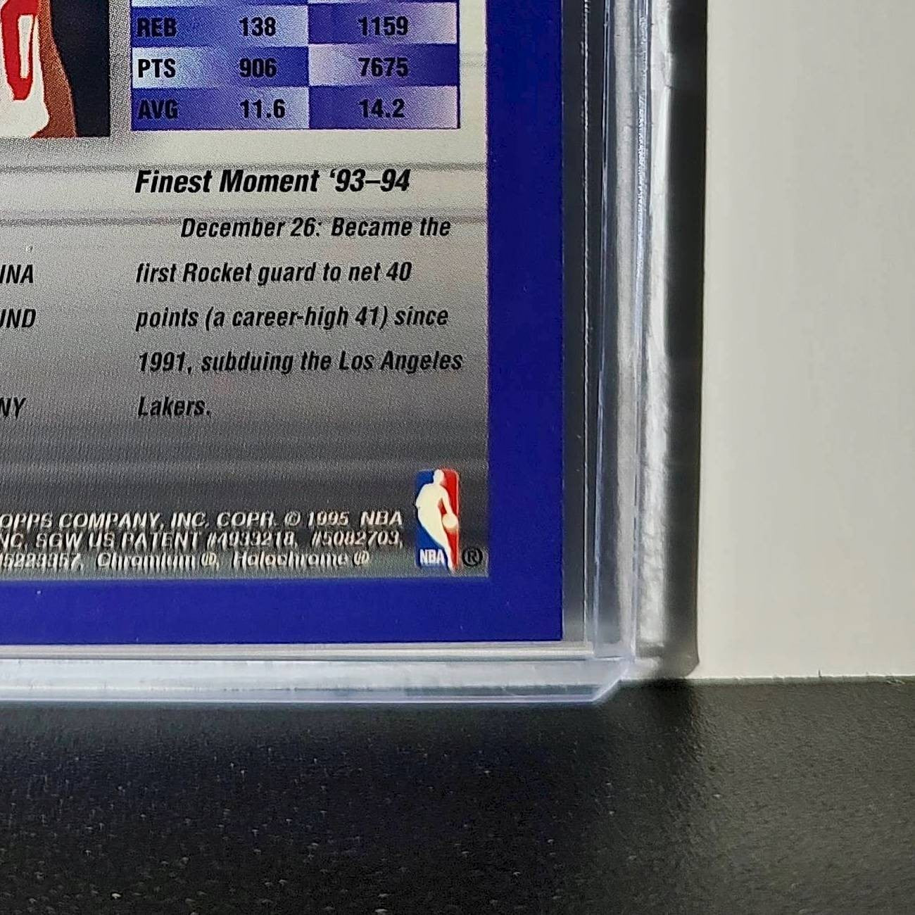 Kenny Smith 1994-95 Topps Finest #218 Basketball Card