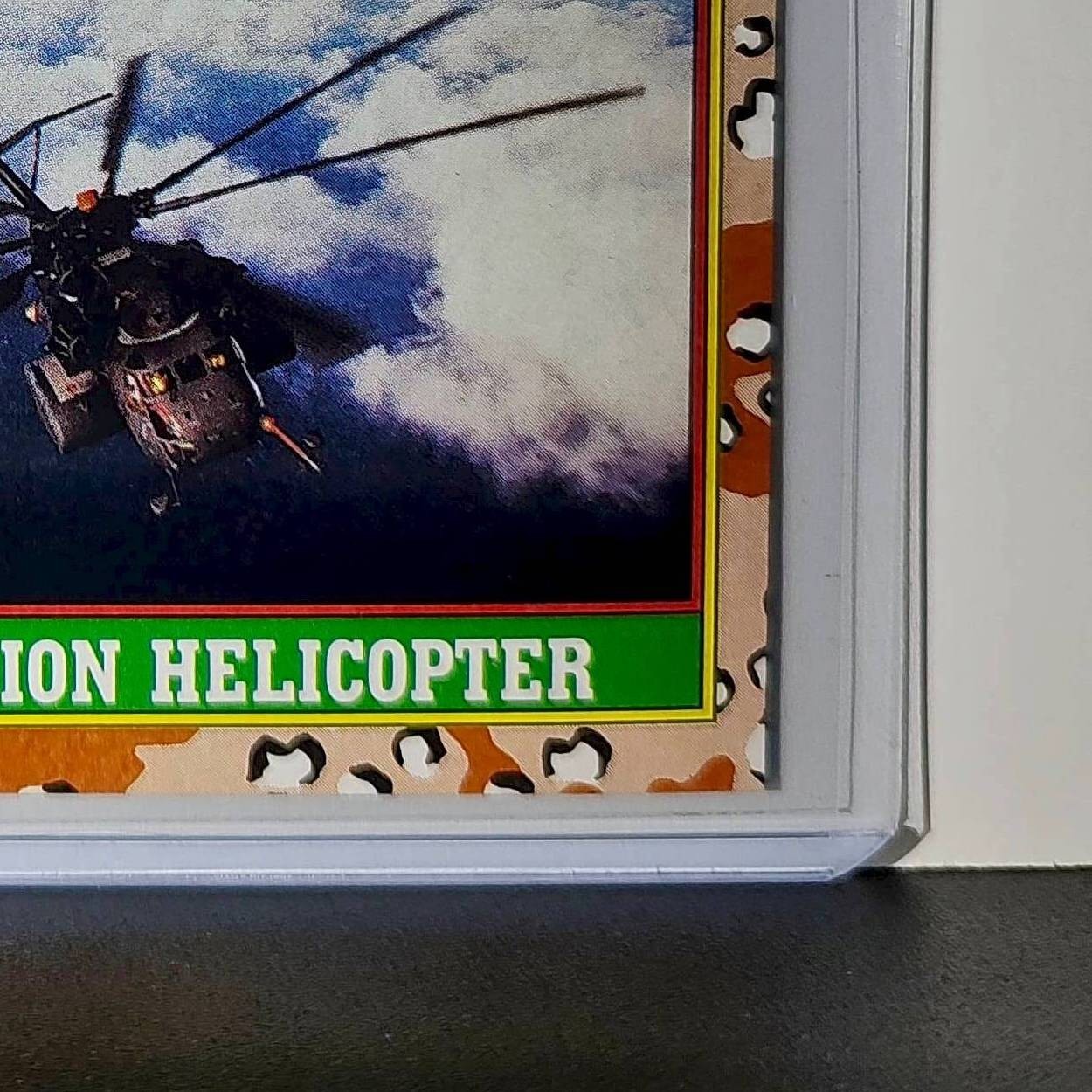 Stallion Helicopter 1991 Topps Desert Storm #8 Card