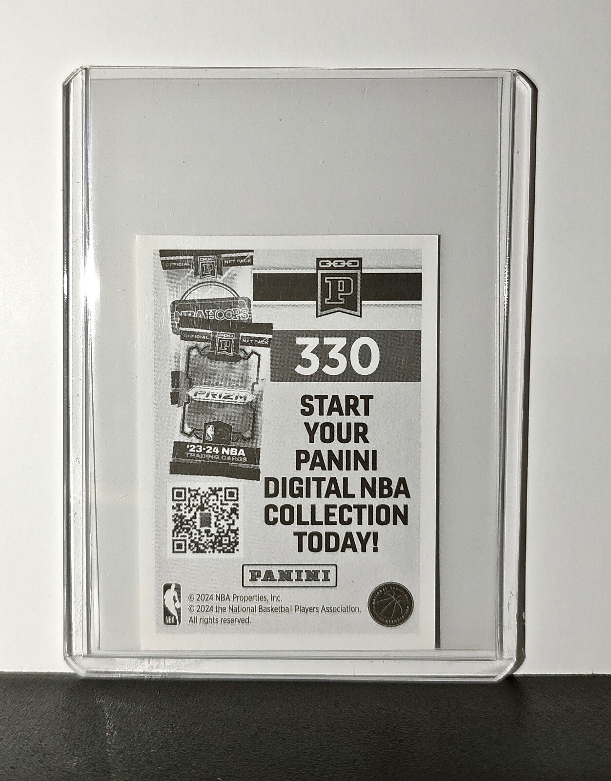 Moses Moody 2024-25 Panini NBA #330 Sticker Card Golden State Warriors