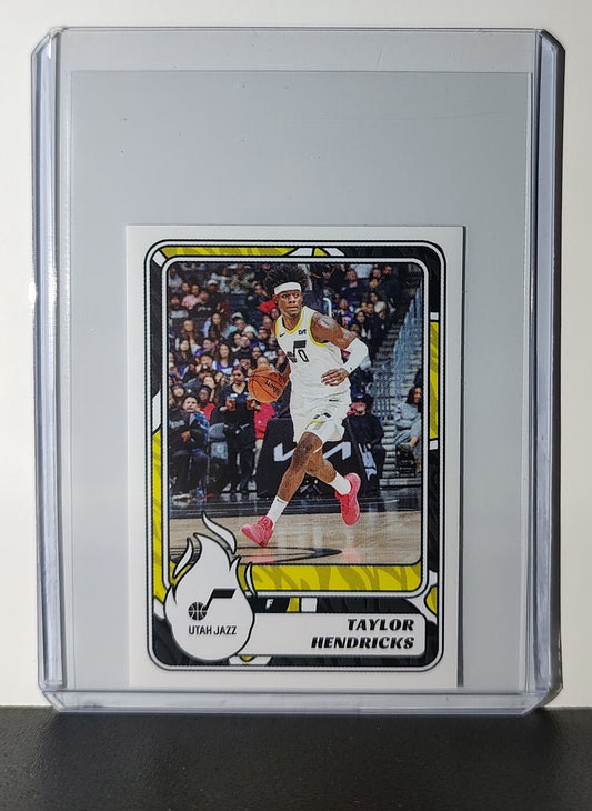 Taylor Hendricks 2024-25 Panini NBA #486 Sticker Card Utah Jazz