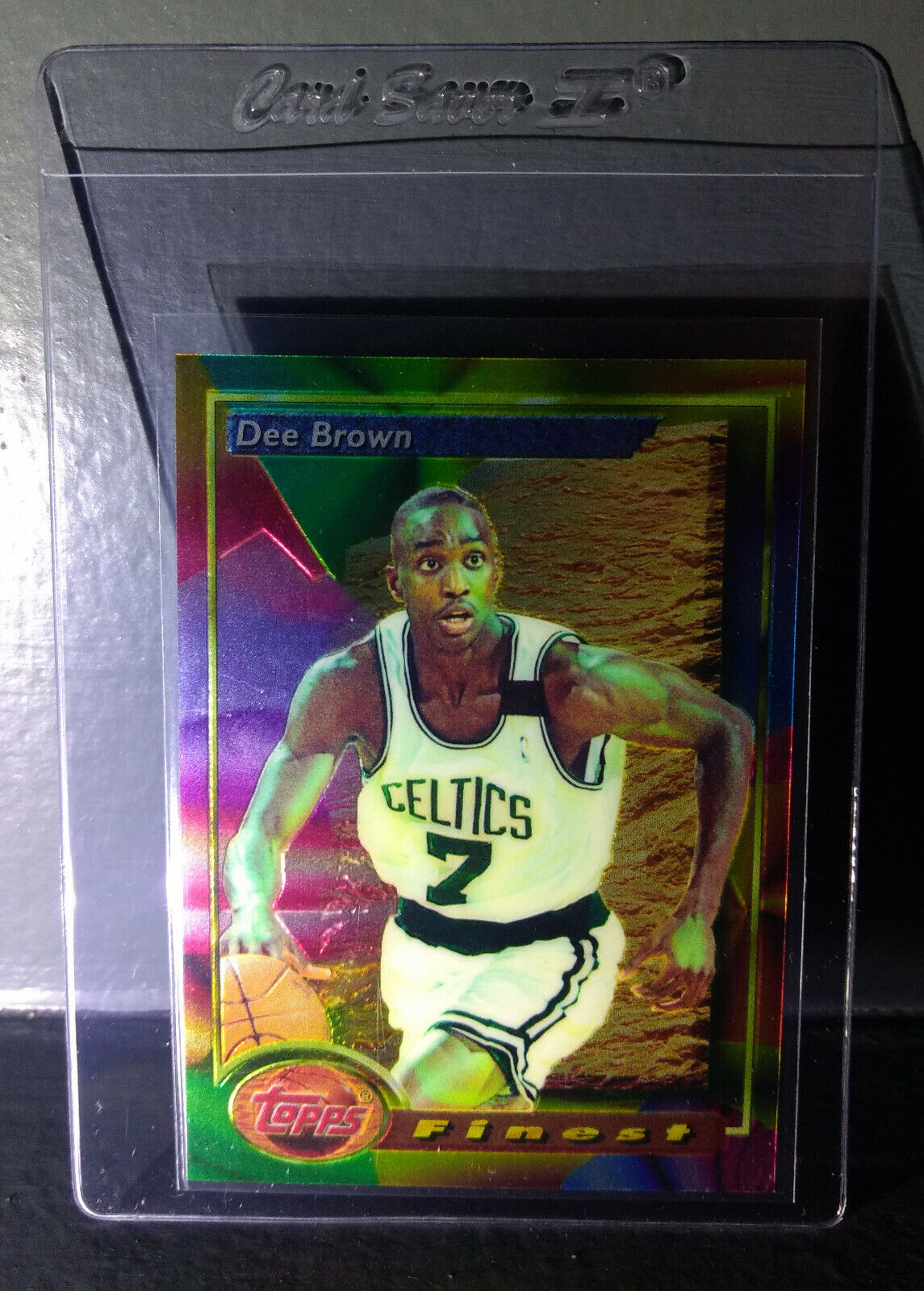 1993-94 Topps Finest Dee Brown #88 Basketball Card