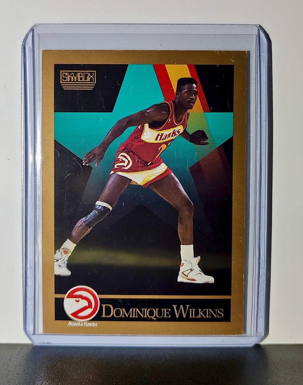 Dominique Wilkins 1990 Skybox NBA #11 Card Atlanta Hawks