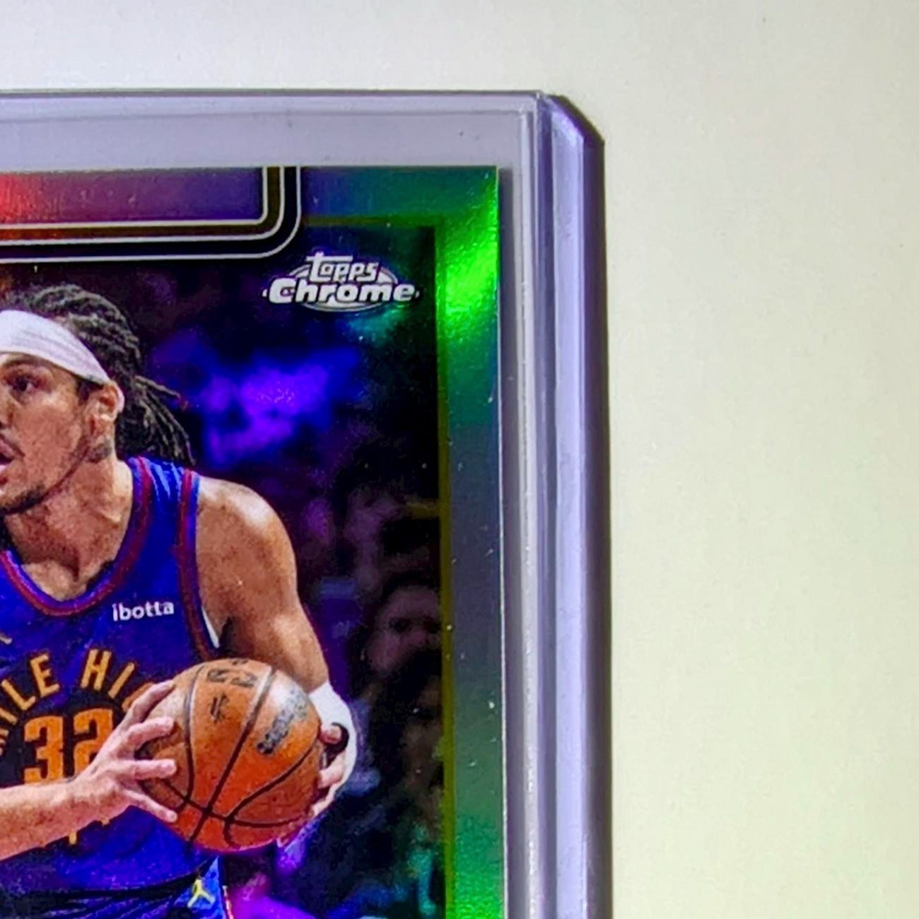 Aaron Gordon 2025-26 NBA Topps Chrome Update Refractor #45 Card Denver Nuggets
