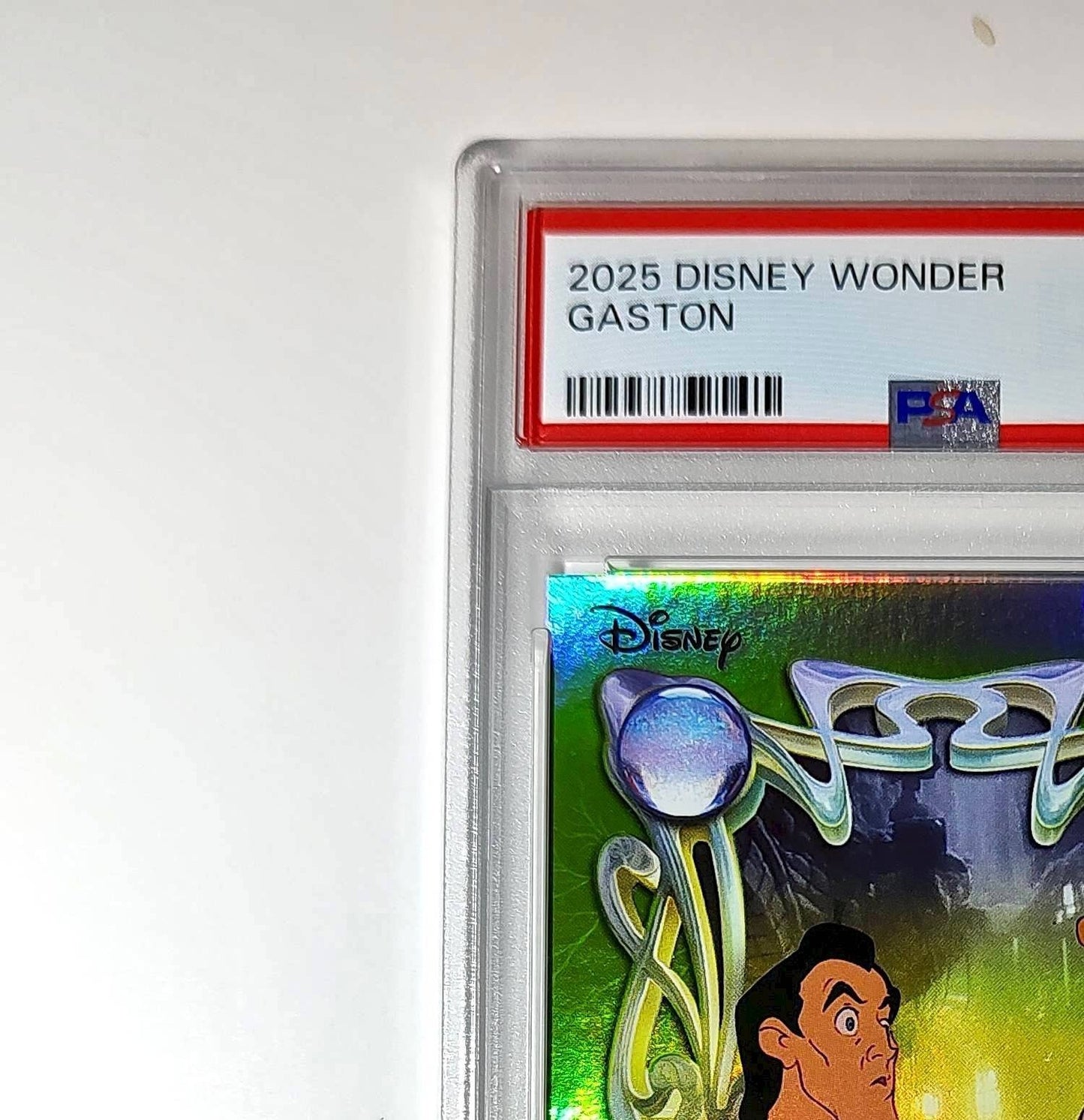 Gaston 2025 Topps Disney Wonder #177 Card Beauty and the Beast PSA 10