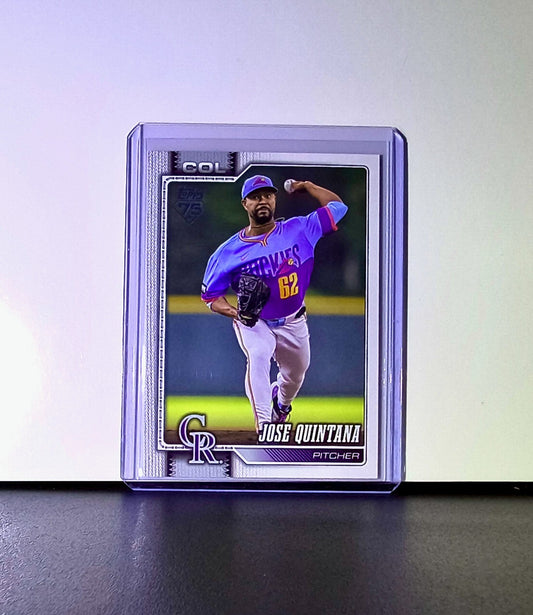 Jose Quintana 2026 Topps Update MLB #US171 Card Colorado Rockies