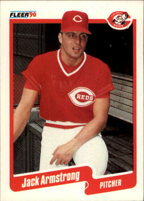1990 Jack Armstrong Fleer Baseball Card #412