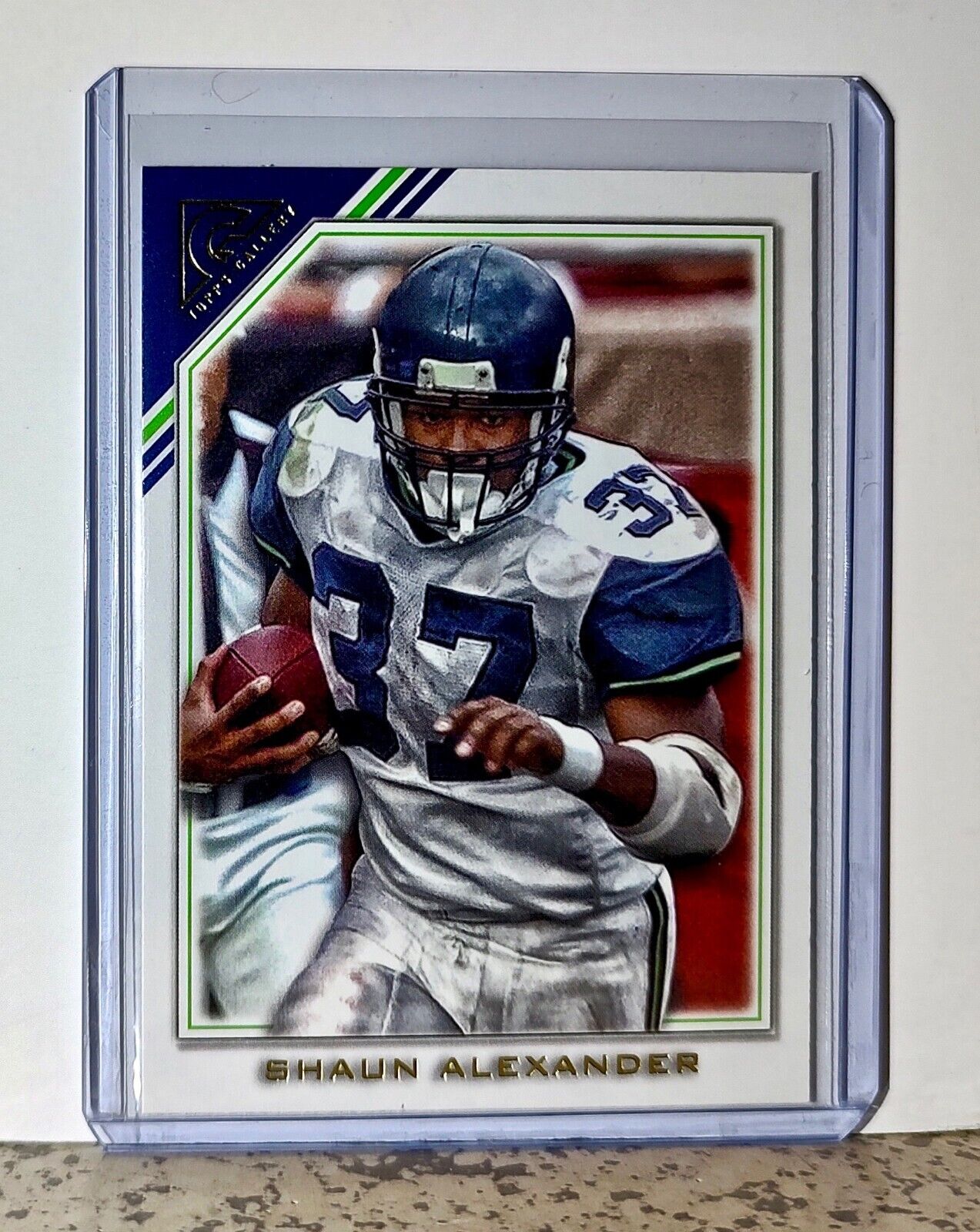 Shaun Alexander 2023 Topps Gallery NFL #400 Football Card Seattle Seahawks