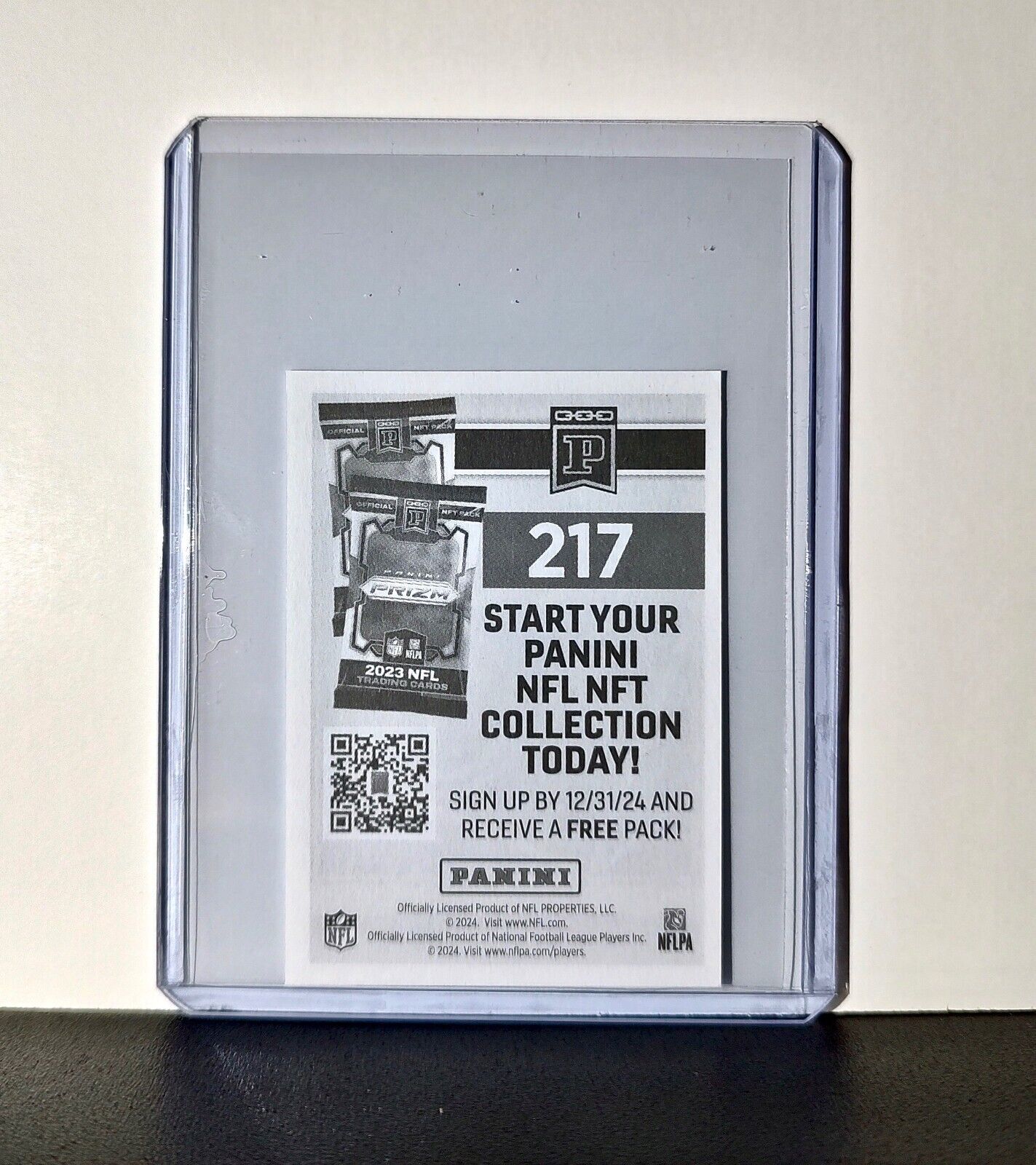 Logo 2024 Panini NFL Sticker #217 Tennessee Titans