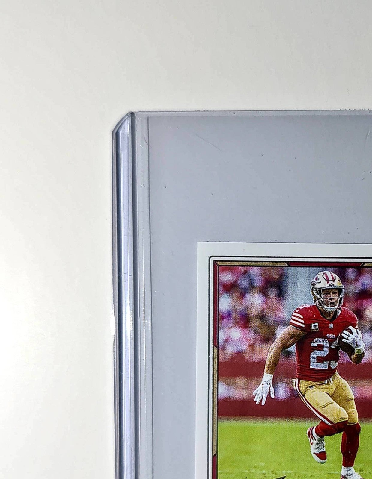 Christian McCaffrey 2025 Panini NFL #521 Sticker 49ers