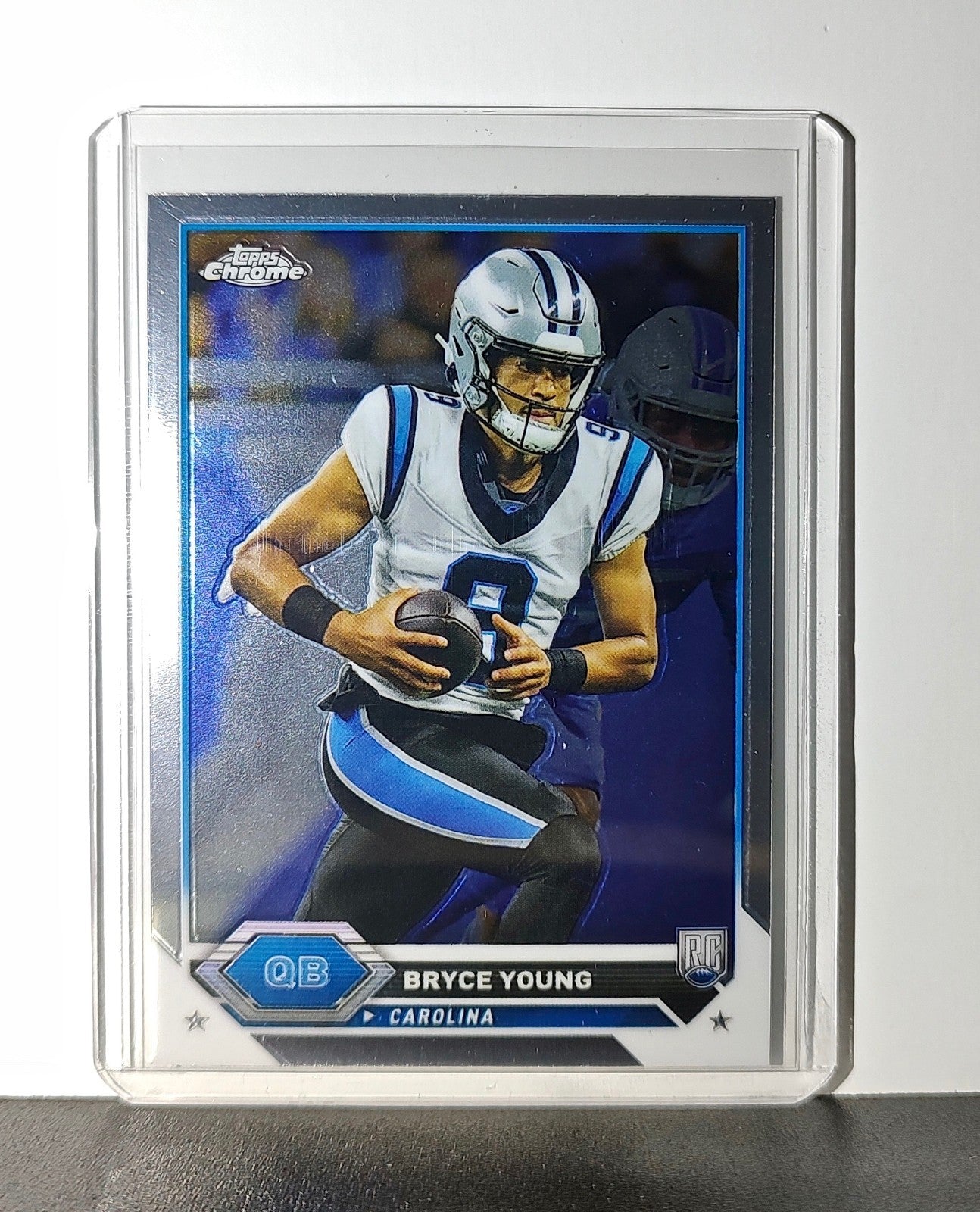 Bryce Young 2023 Topps Chrome NFL #1 Football Card Carolina Panthers