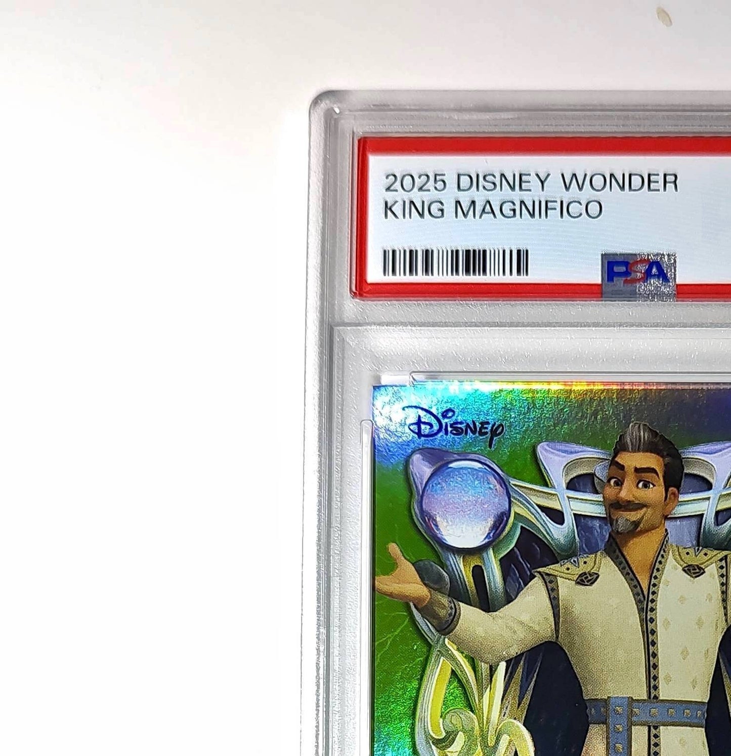 King Magnifico 2025 Topps Disney Wonder #183 Card Wish PSA 9