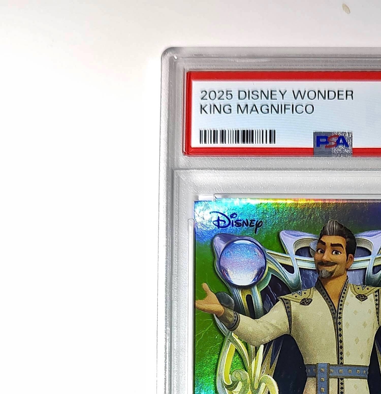 King Magnifico 2025 Topps Disney Wonder #183 Card Wish PSA 9