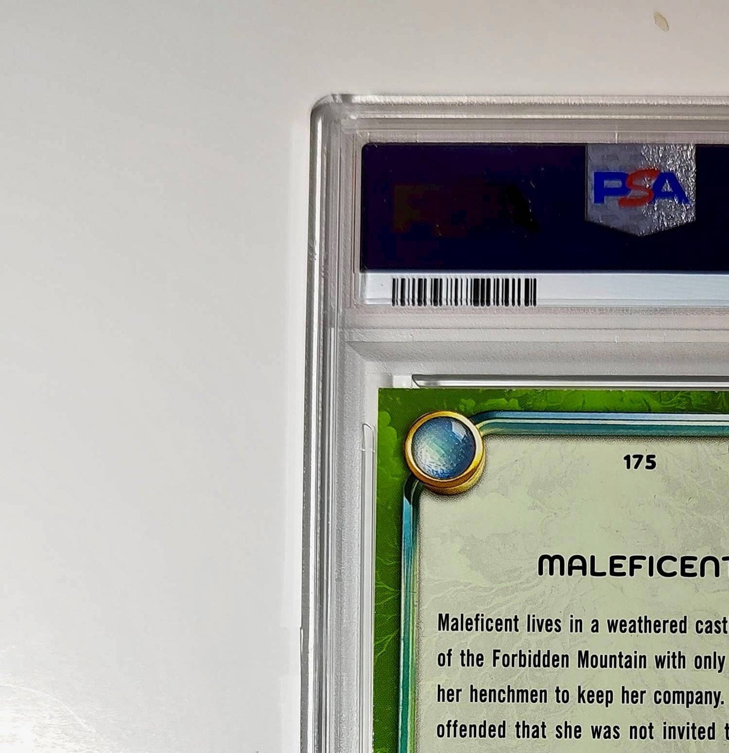 Maleficent 2025 Topps Disney Wonder #175 Card Sleeping Beauty PSA 8 NM-MT
