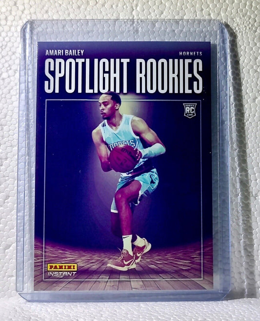 Amari Bailey 2023-24 Panini #35 NBA Spotlight Rookies Basketball Card 1/209