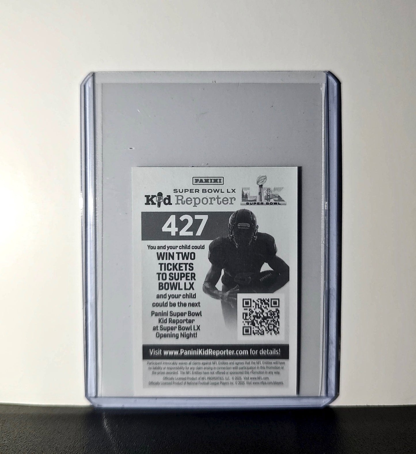 Michael Penix Jr. 2025 Panini NFL #427 Foil Sticker Falcons