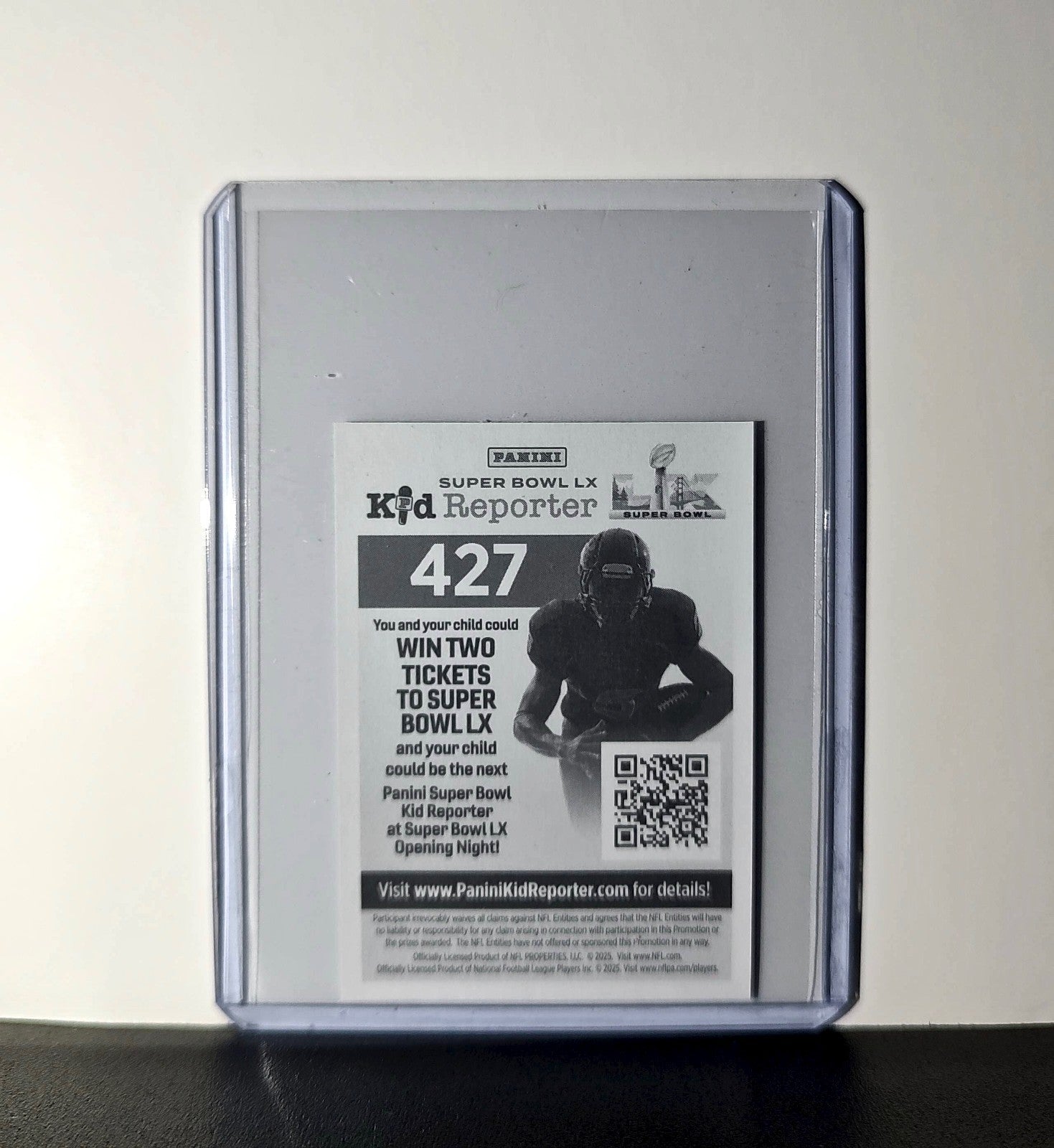 Michael Penix Jr. 2025 Panini NFL #427 Foil Sticker Falcons