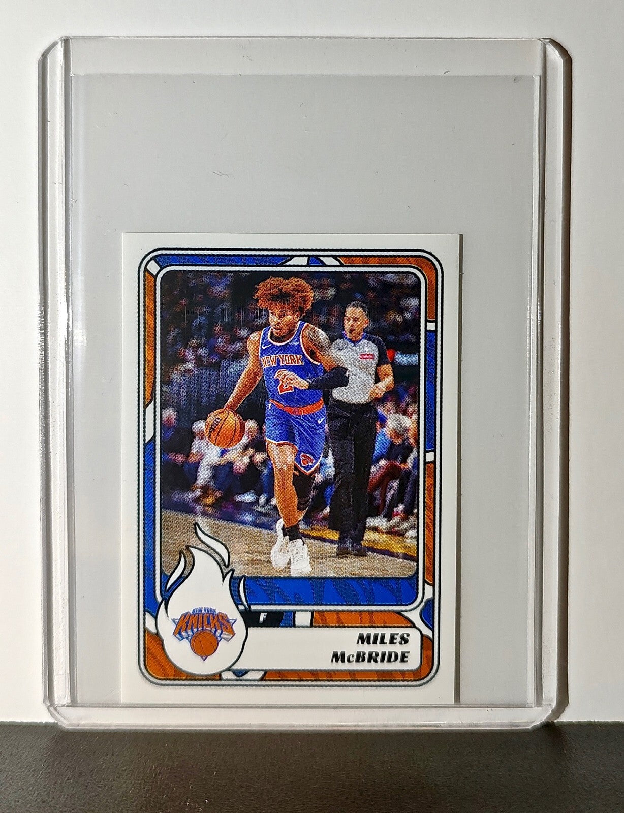 Miles McBride 2024-25 Panini NBA #231 Sticker Card New York Knicks