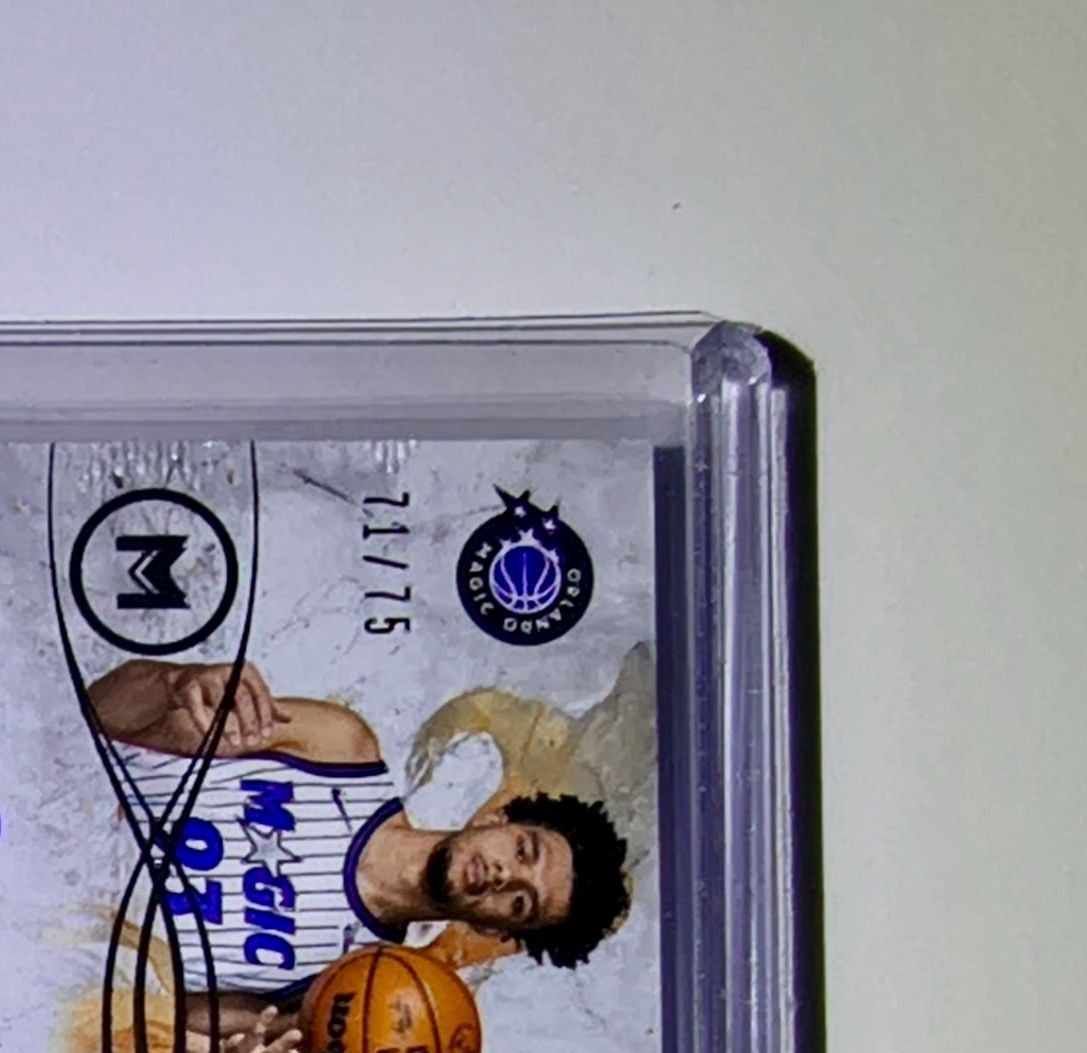 Noah Penda Rookie Patch Auto 2025-26 NBA Topps Motif #RDRA-NP Card 71/75 Magic