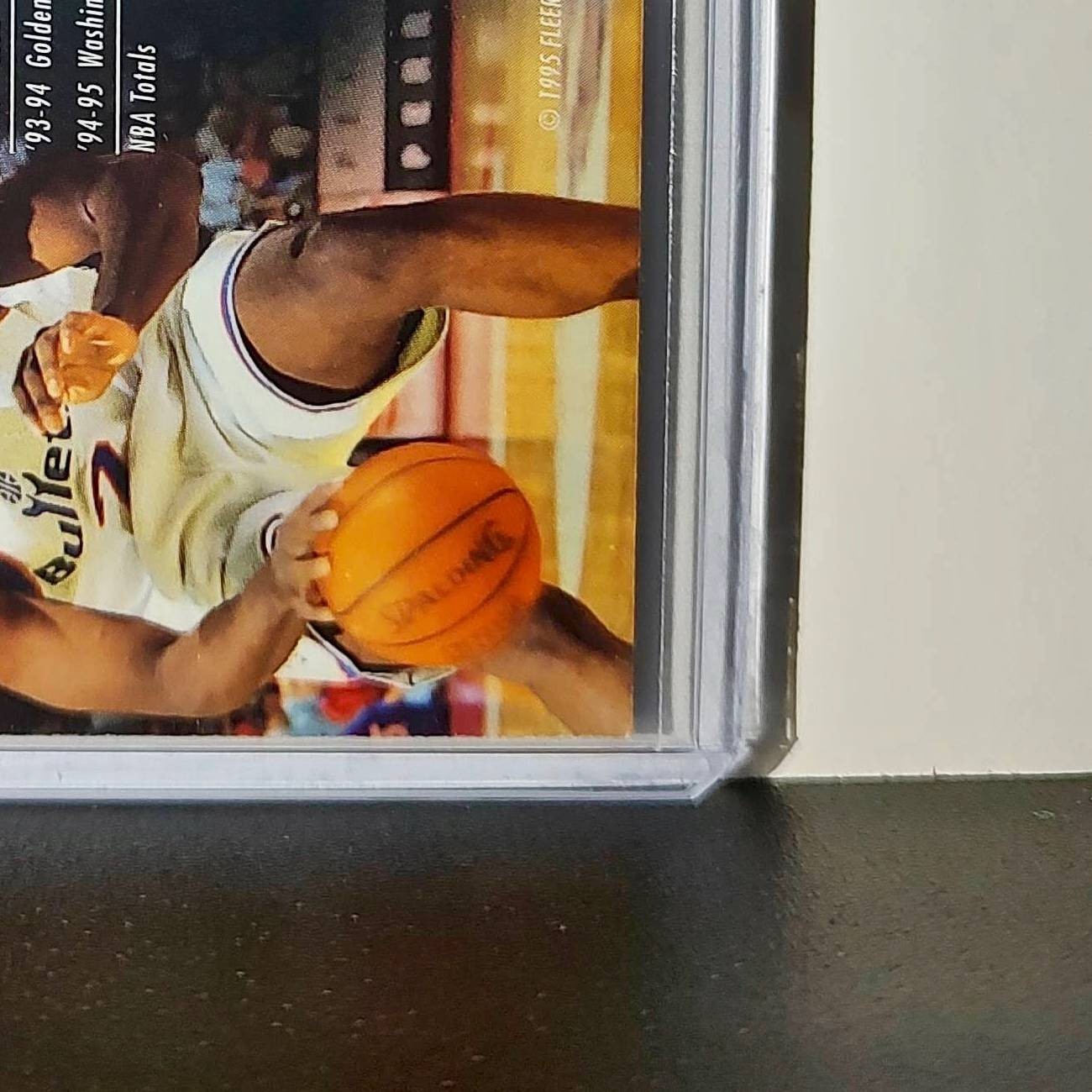 Chris Webber 1995-96 Flair NBA #148 Card Washington Bullets