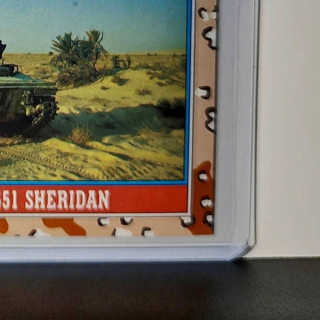 M-551 Sheridan 1991 Topps Desert Storm #92 Card