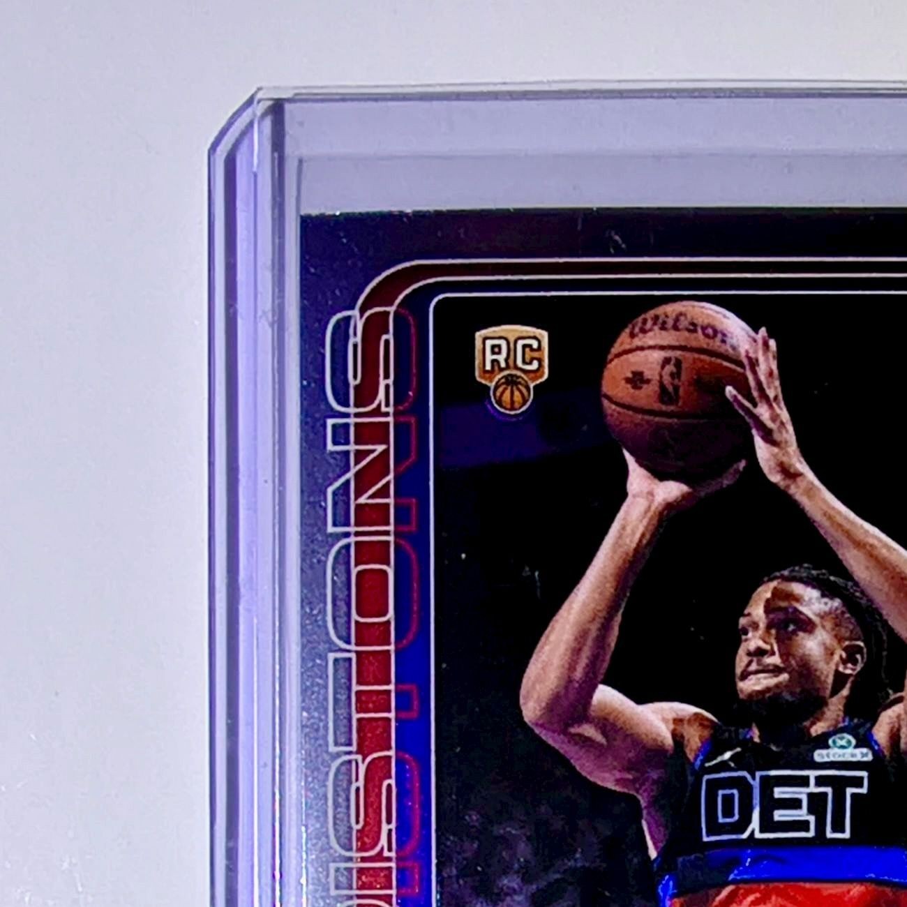 Chaz Lanier Rookie 2025-26 NBA Topps Chrome Update #188 Card Detroit Pistons