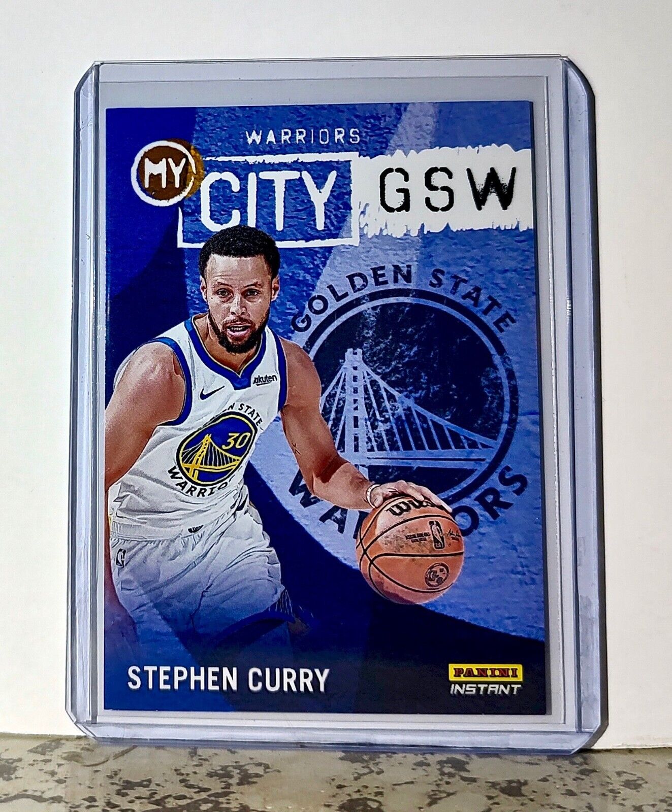 Stephen Curry 2023-24 Panini NBA #27 MyCity Card Golden State Warriors 1/543