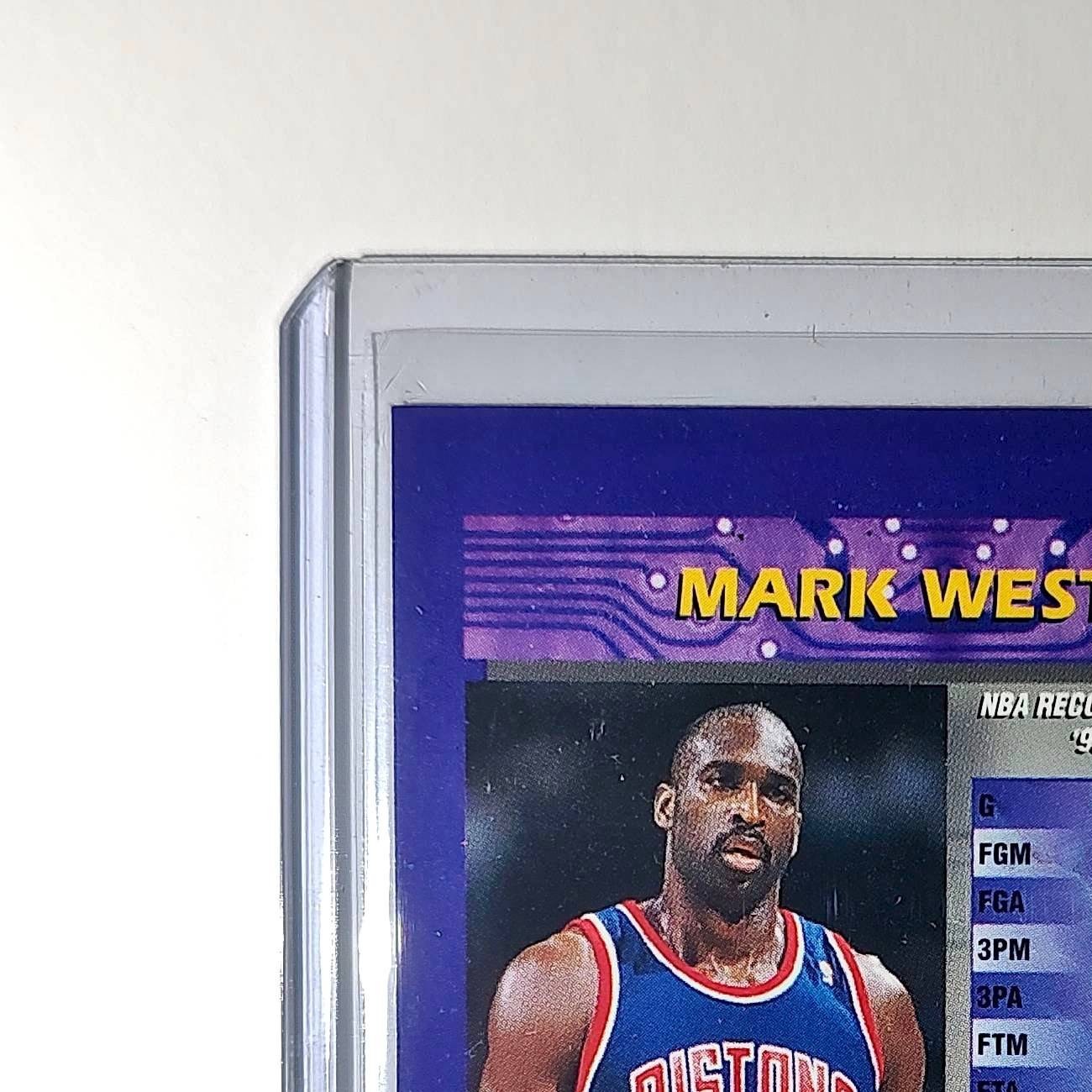 Mark West 1994-95 Topps Finest #184 Basketball Card