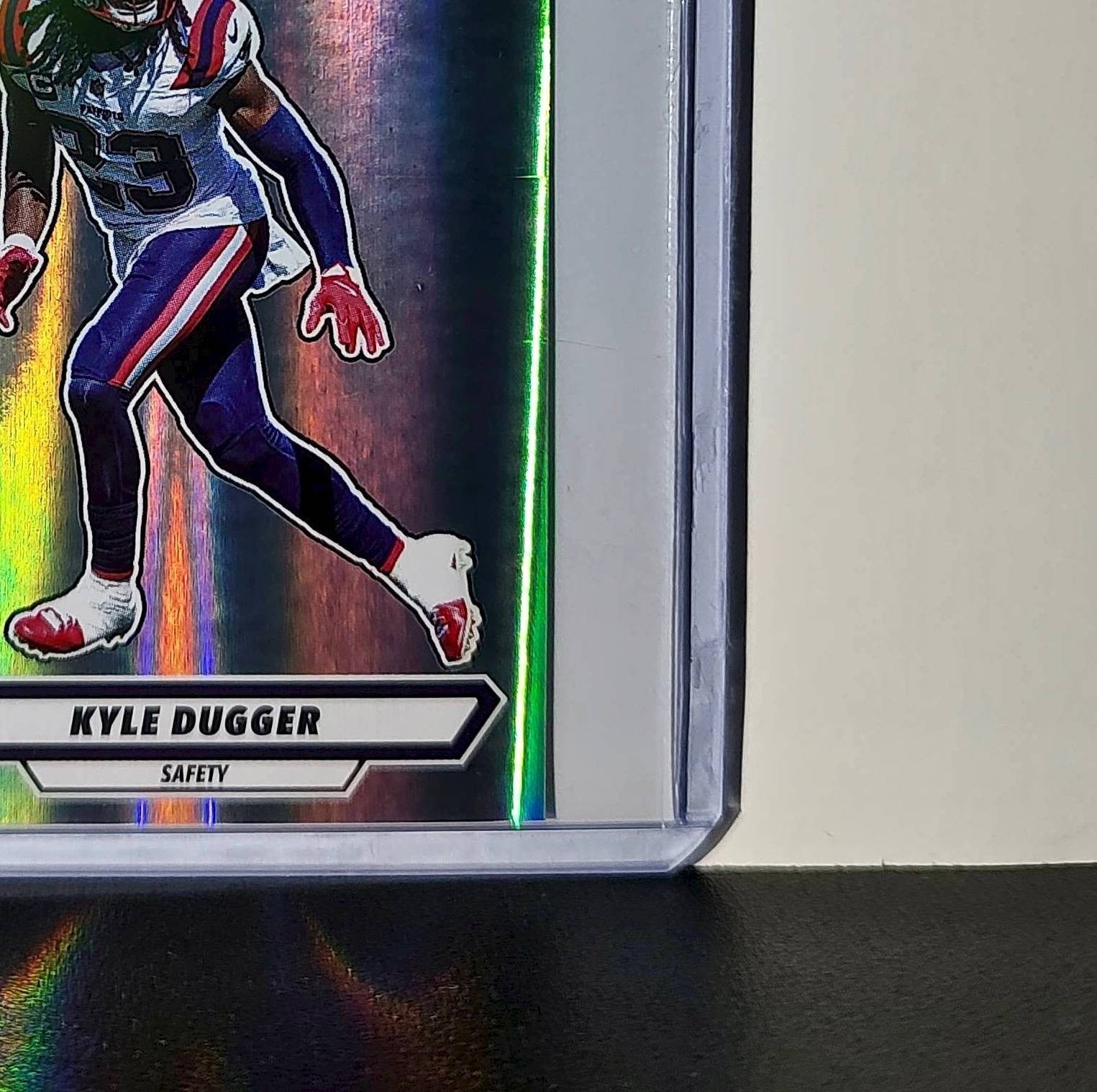 Kyle Dugger 2025 Panini NFL #75 Foil Sticker New England Patriots