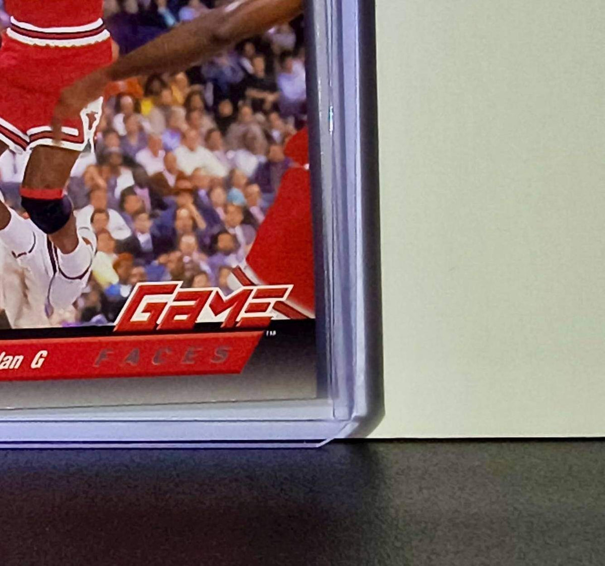 Michael Jordan 1992-93 Upper Deck Game Faces #488 Basketball Card Chicago Bulls