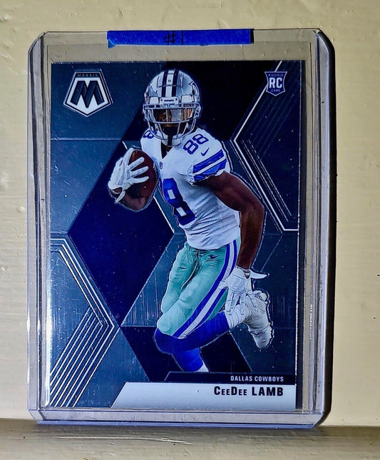 CeeDee Lamb 2020 Panini Mosaic #207 NFL Rookie Football Card Dallas Cowboys