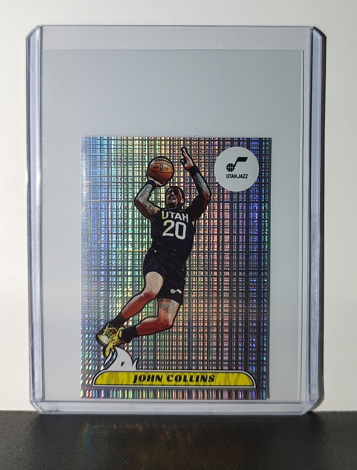 John Collins 2024-25 Panini NBA #485 Foil Sticker Card Utah Jazz