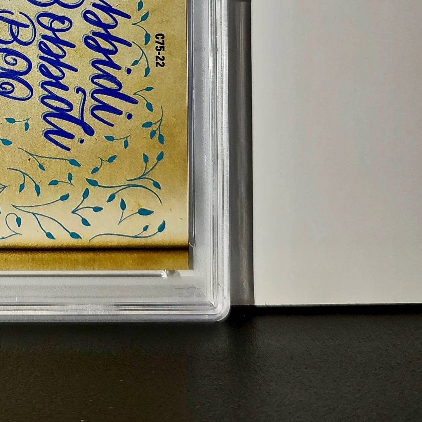 After the slipper shatters! 2025 Topps Disney #C75-22 Card PSA 9