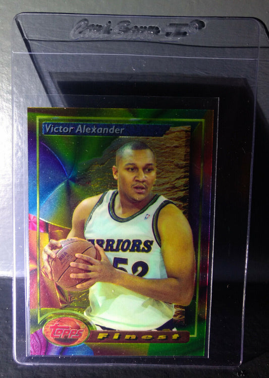 1993-94 Topps Finest Victor Alexander #7 Basketball Card