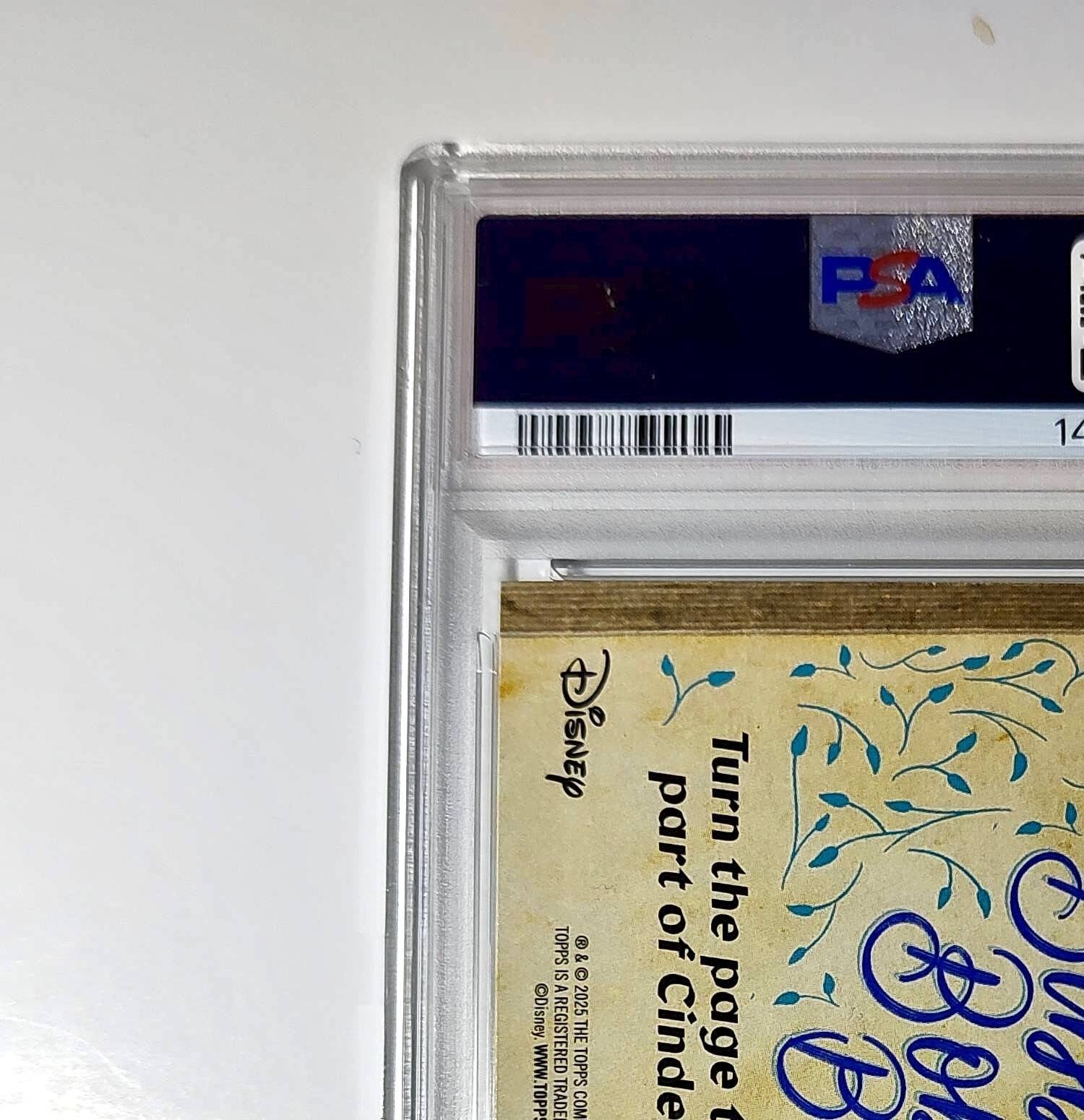 Lucifer traps Gus in a teacup! 2025 Topps Disney #C75-5 PSA 10