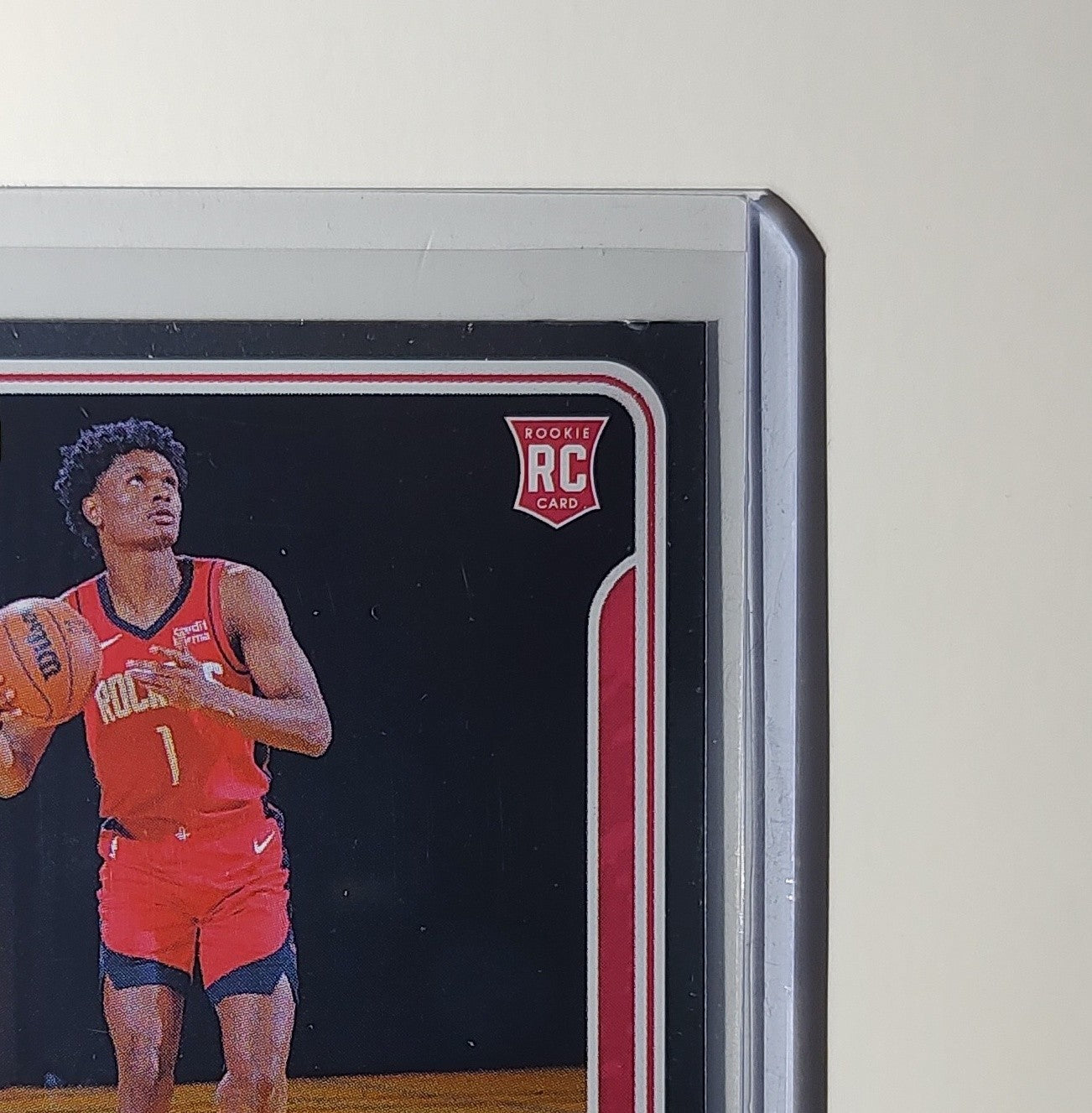 Amen Thompson Rookie 2023-24 Panini NBA Sticker Foil Card #99 Houston Rockets