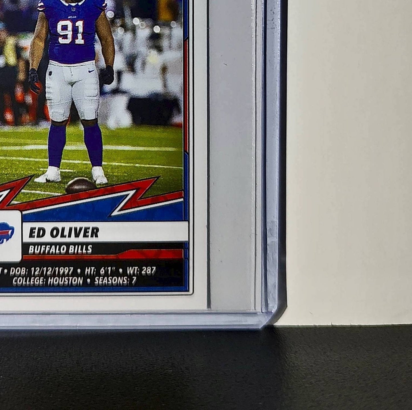 Ed Oliver 2025 Panini NFL #47 Sticker Buffalo Bills