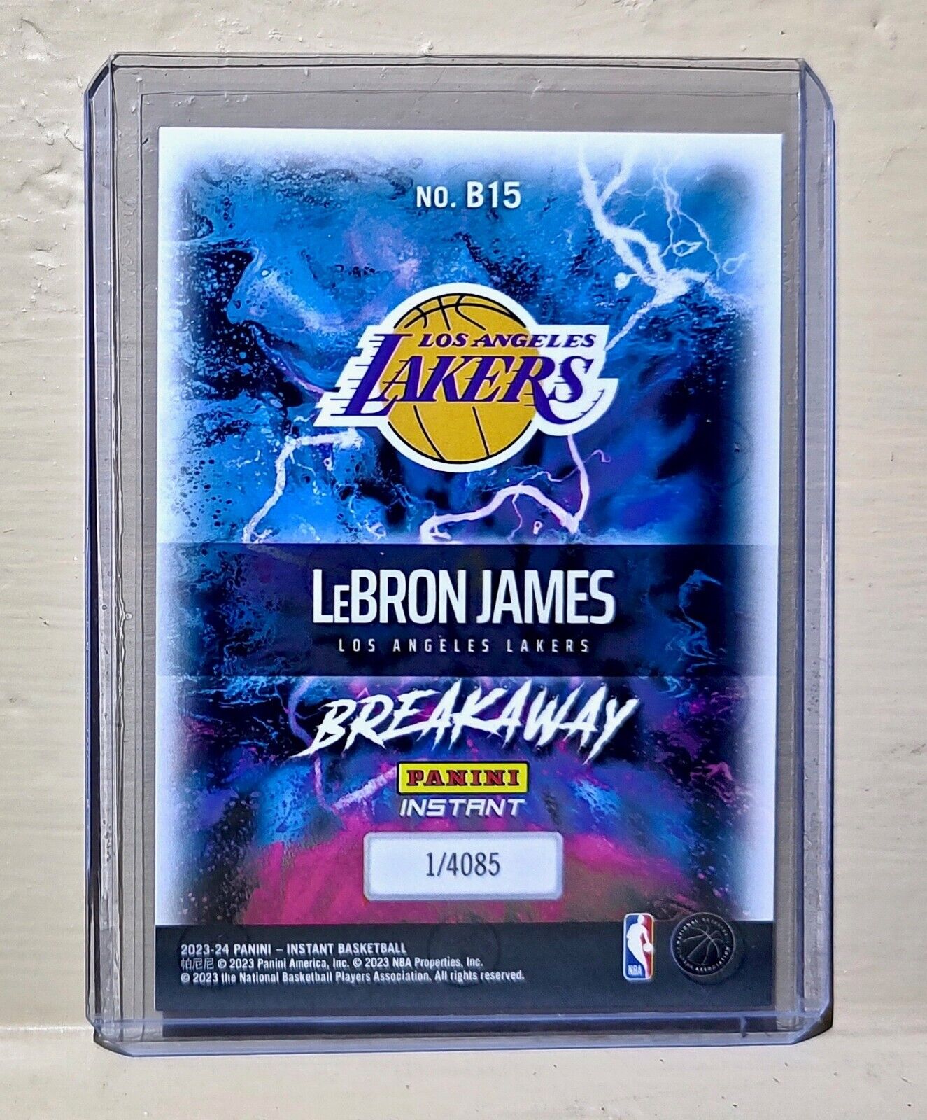 LeBron James 2023-24 Panini NBA Breakaway Basketball #15 Card 1 of 4085