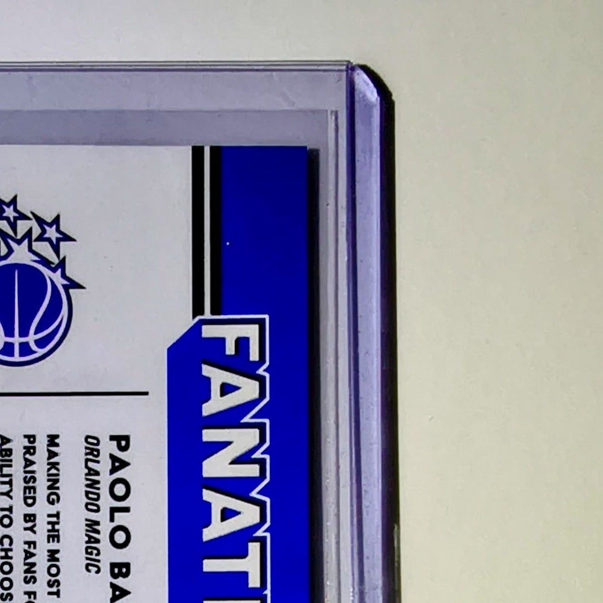 Paolo Banchero 2025-26 NBA Topps Chrome Update Fanatical #FAN-2 Card Magic
