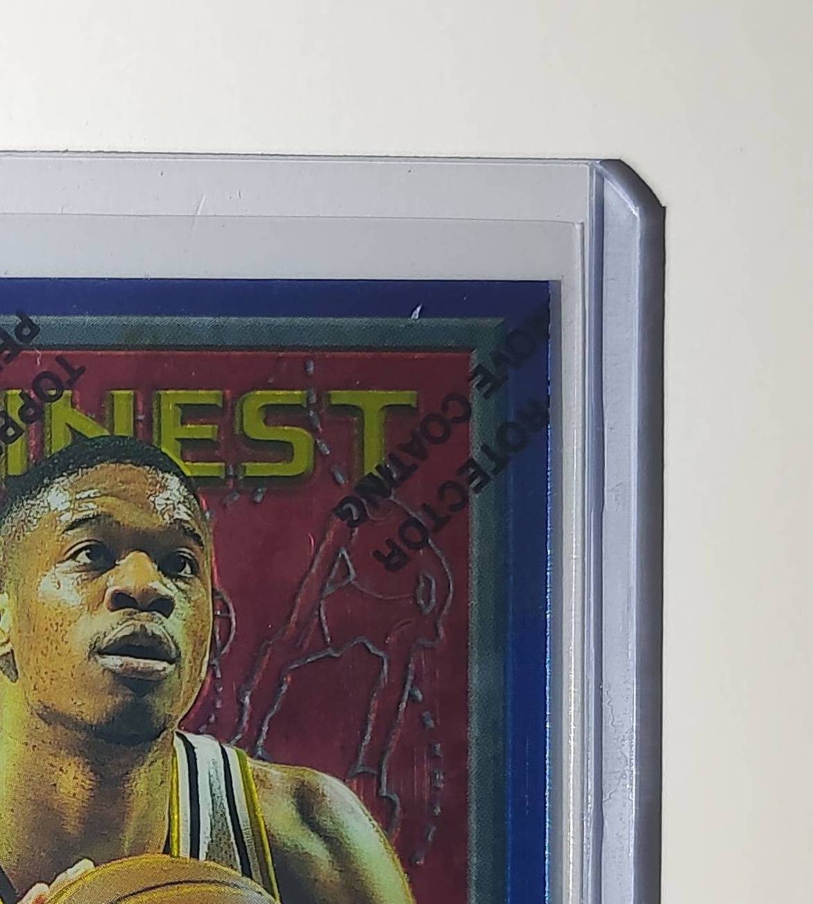 Antonio Davis 1995-96 Topps Finest NBA #211 Card Indiana Pacers