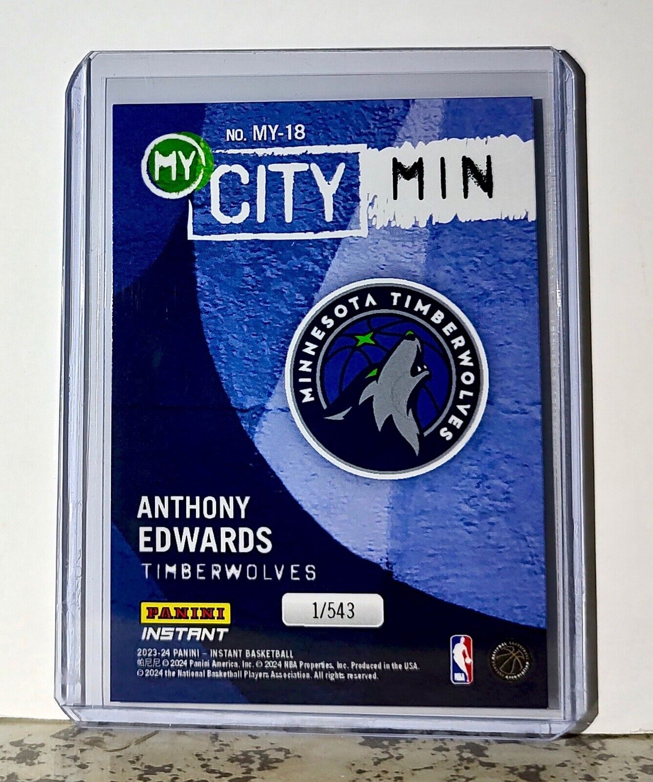 Anthony Black 2023-24 Panini NBA #8 MyCity Card Orlando Magic 1/543