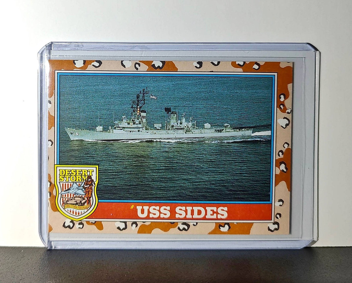 USS Sides 1991 Topps Desert Storm #126 Card
