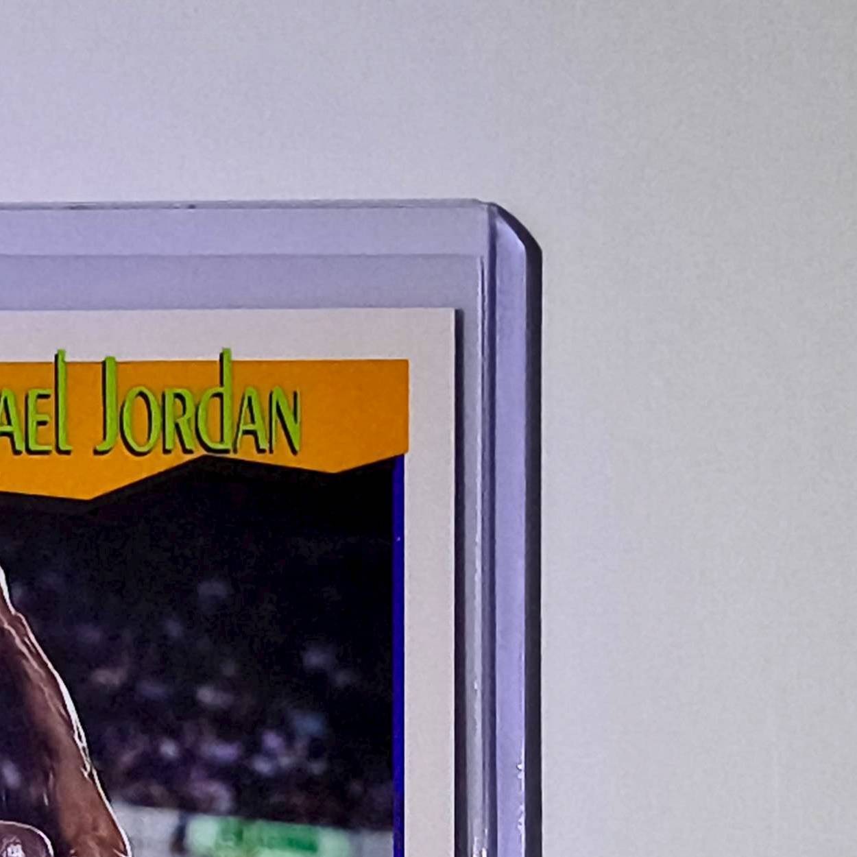 Michael Jordan 1991-92 NBA Hoops #536 All-Time Active Leader Card Chicago Bulls