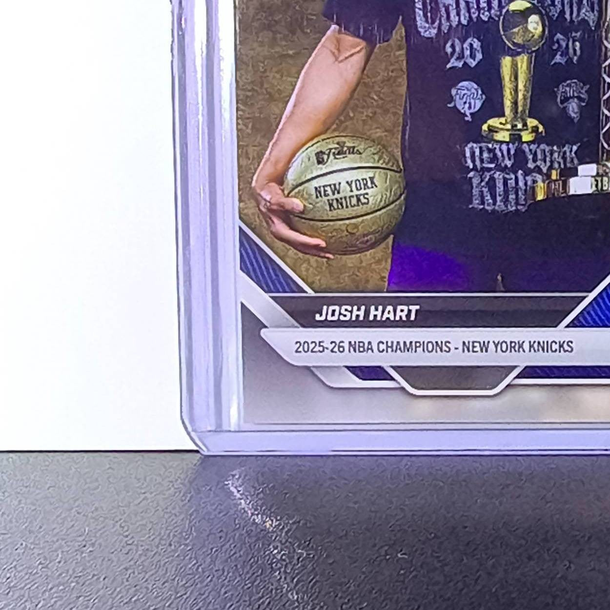 Josh Hart 2026 Topps Now NBA Champions #C2-SP Card New York Knicks