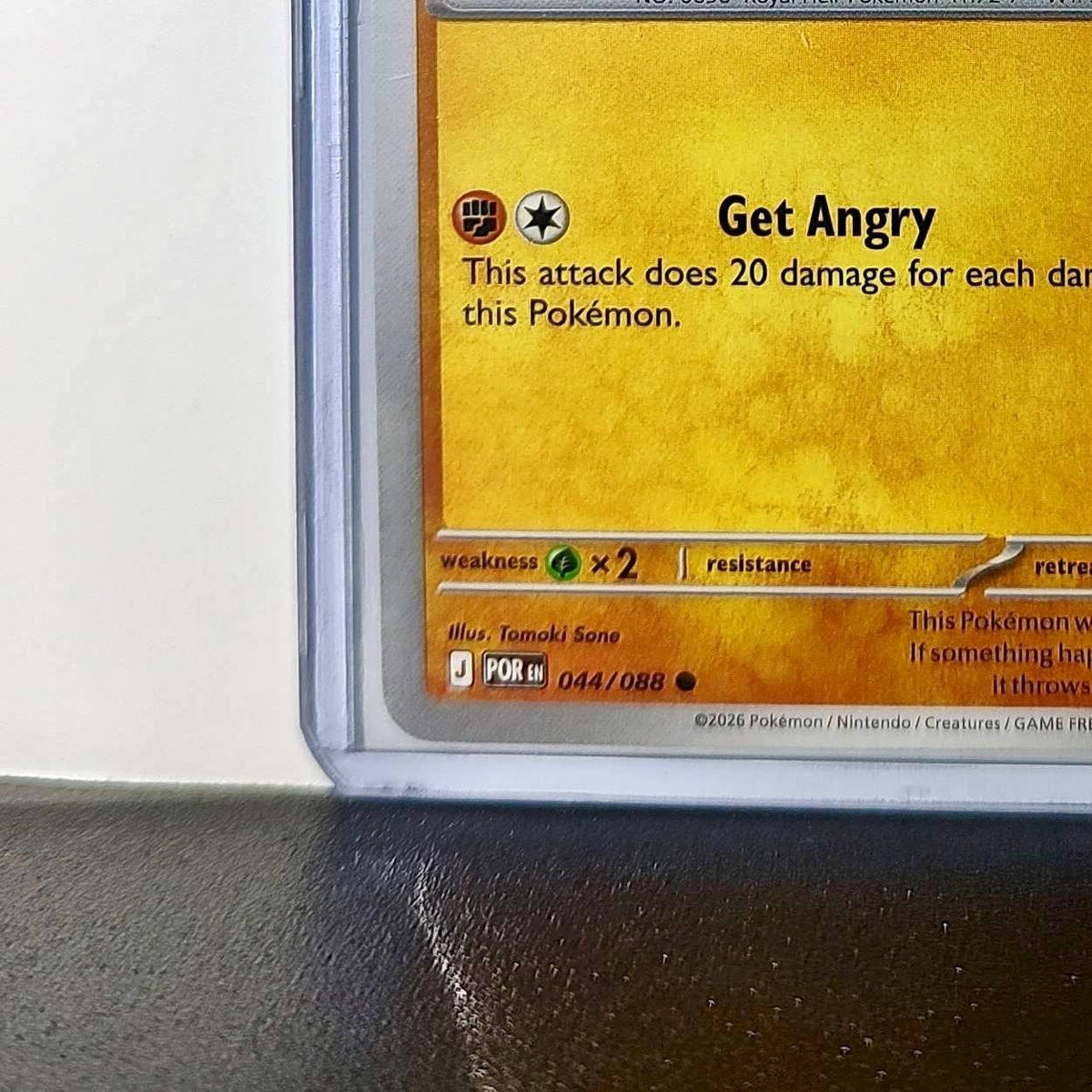 Pokemon Tyrunt HP100 Stage 1 Fighting 044/088 2025 Perfect Order Mega Evolution