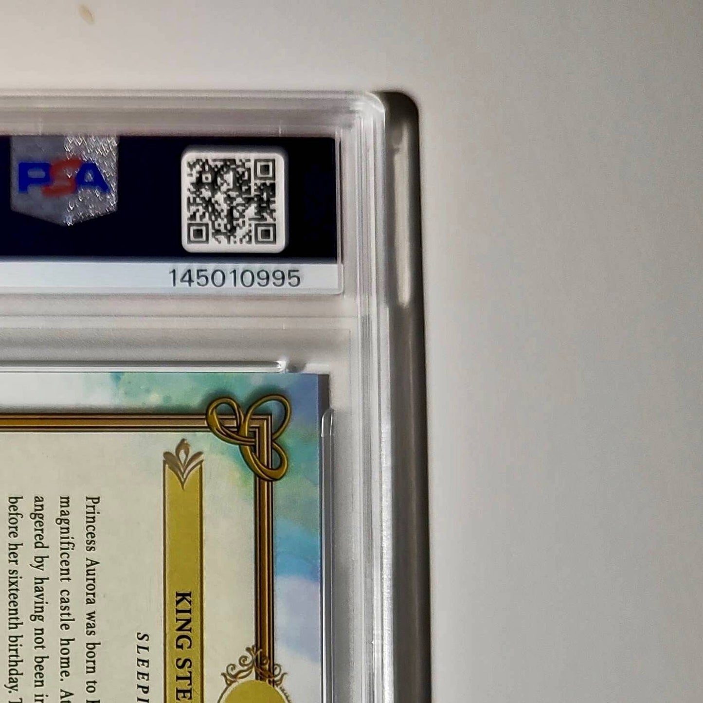 King Stefan's Castle 2025 Topps Disney #C-5 Card Sleeping Beauty PSA 9