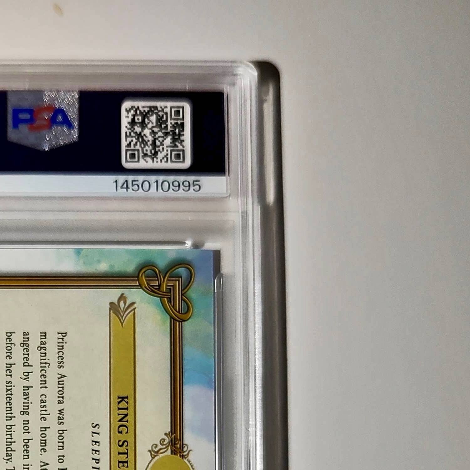 King Stefan's Castle 2025 Topps Disney #C-5 Card Sleeping Beauty PSA 9