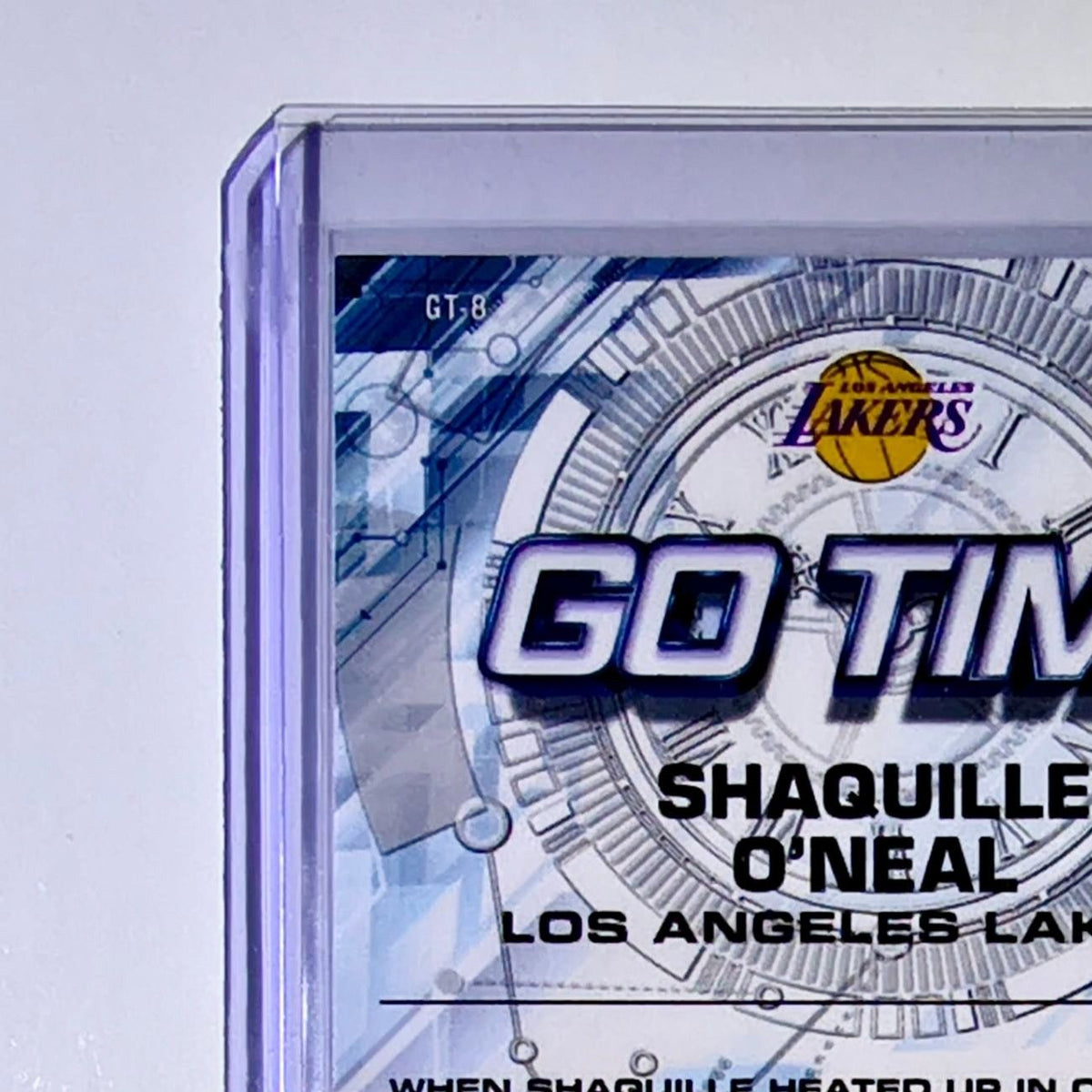Shaquille O'Neal 2025-26 NBA Topps Chrome Update Go Time Refractor #GT-8 Card