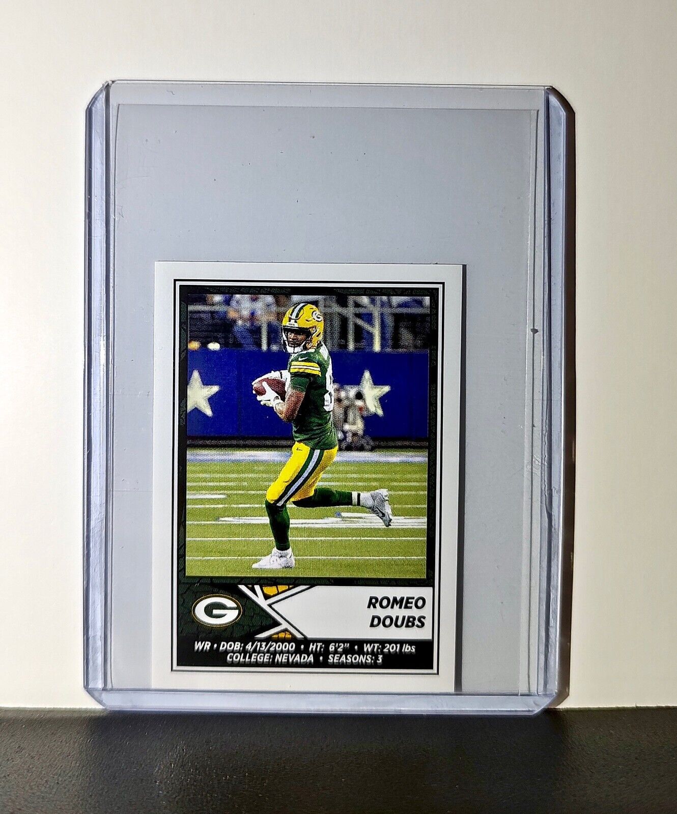 Romeo Doubs 2024 Panini NFL Sticker #399 Green Bay Packers